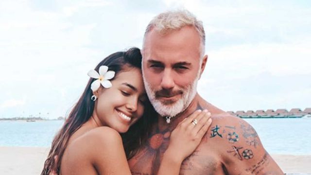 Gianluca Vacchi presumió a su pareja Sharon Fonseca en redes sociales con divertido baile
