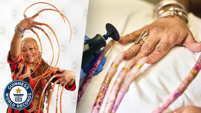 Video: Mujer con las uñas más largas del mundo por fin se las cortó