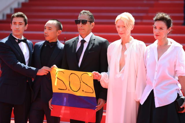 SOS Colombia: el mensaje de Elkin Díaz y Juan Pablo Urrego en el Festival de Cannes