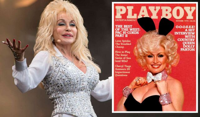 Dolly Parton recrea su icónica portada de Playboy con 75 años