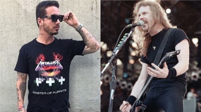 J Balvin y Metallica lanzan línea de ropa por los 30 años del ‘Black Album’