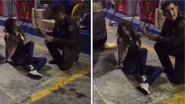 Policía intenta ‘exorcizar’ a mujer que estaba supuestamente poseída 