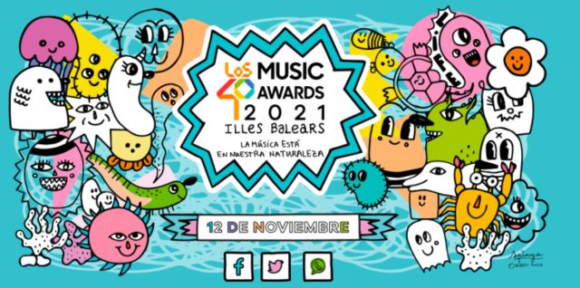 LOS40 Music Awards 2021: lista completa de los nominados