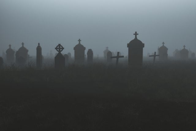 Aterradoras historias de cementerios