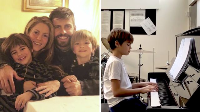 El hijo mayor de Shakira sorprende con su talento en el piano