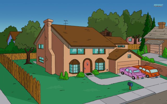 Revelan cuánto costaría la casa de Los Simpson en la vida real