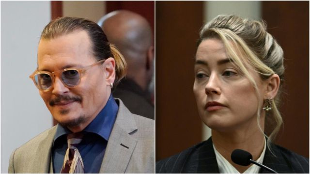 La razón por la que Johnny Depp no mira a la cara a Amber Heard en los juicios