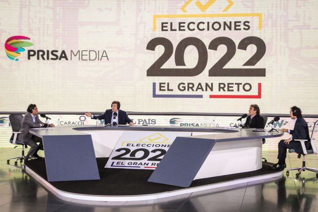 Elecciones 2022: El debate decisivo con Fico Gutiérrez, Gustavo Petro y Sergio Fajardo