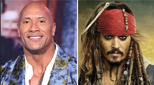 Dwayne Johnson sustituiría a Johnny Depp en Piratas del Caribe