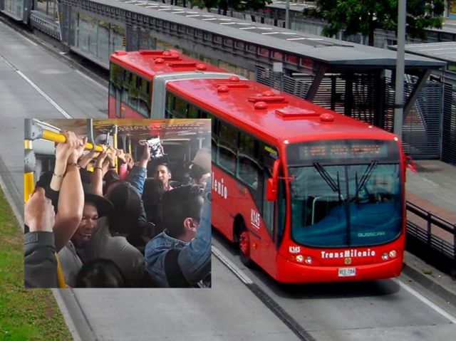 “¿Chiva Rumbera por 2.650?”: Usuarios de Transmilenio armaron rumba en un bus