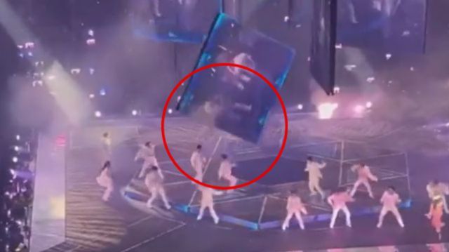 Bailarín podría quedar parapléjico luego del accidente con pantalla en el concierto de K-POP