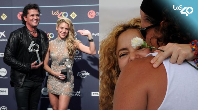 Shakira dedicó sentidas palabras a Carlos Vives: 