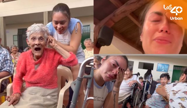 Epa Colombia compartió conmovedor video en hogar geriátrico apoyando a los abuelitos