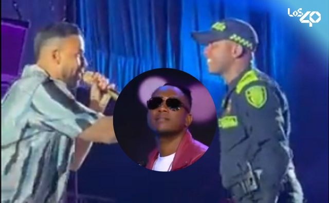 Policía que cantó con Romeo Santos en Medellín pasó por 'Yo Me Llamo' con audición de lujo